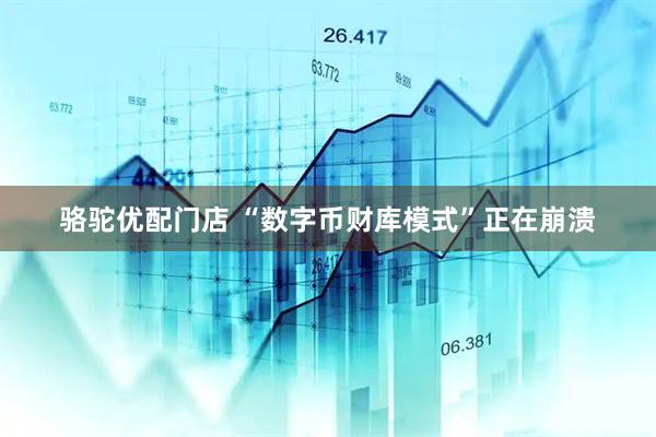 骆驼优配门店 “数字币财库模式”正在崩溃